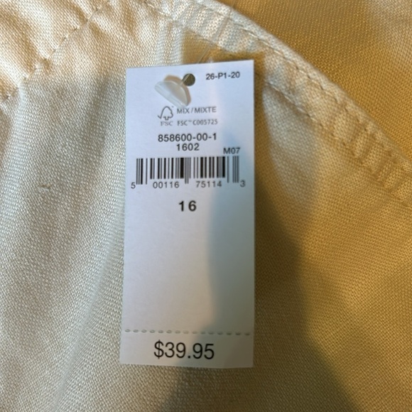 NWT Gap Boy’s Khaki Pants Size 16 - Picture 5 of 6